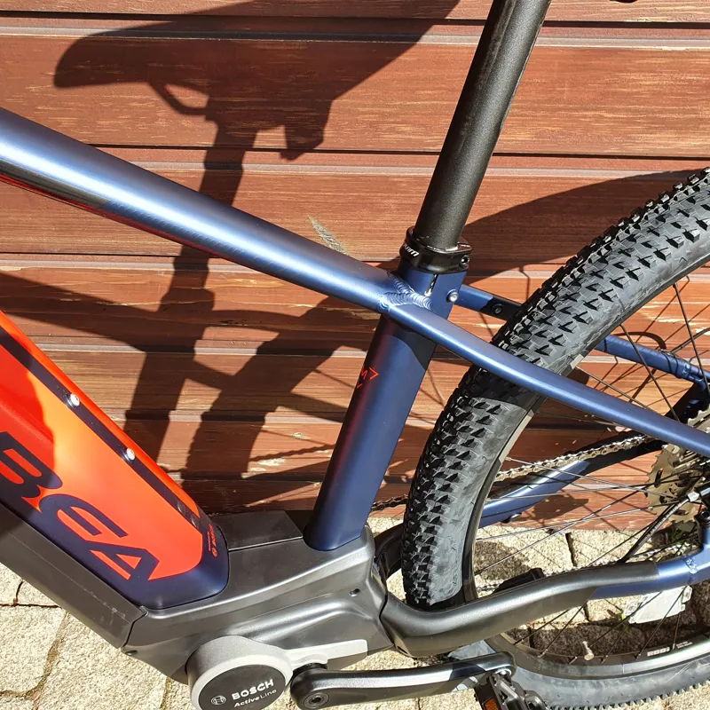 2021 Orbea Keram 30 29er Hardtail Electric MTB in Blue-Red Medium-8